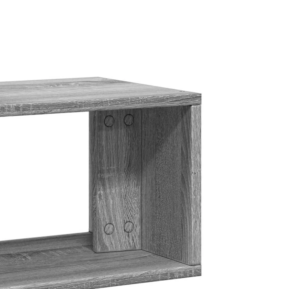 TV staliukas Televizoriaus spintelės, 2vnt., pilkos ąžuolo, 75x30x50 cm, MDP