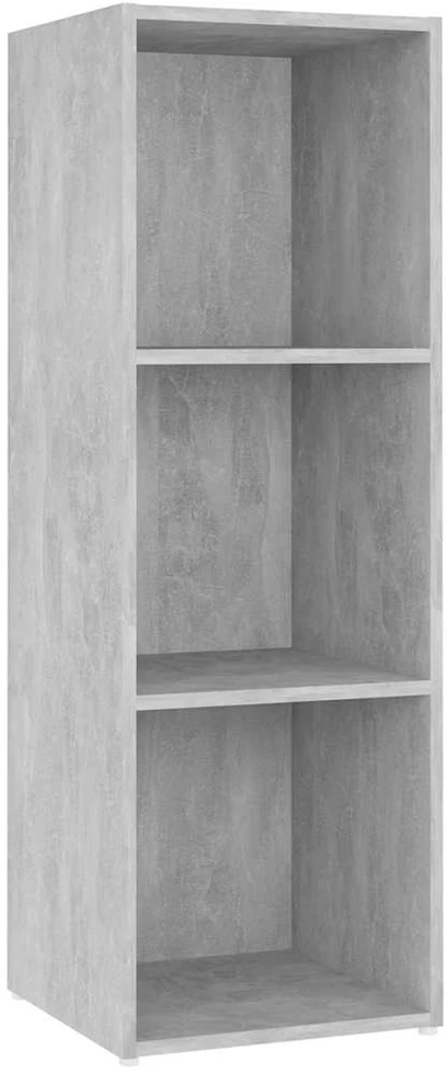 TV staliukas Televizoriaus spintelės, 2vnt., pilkos, 107x35x37cm, MDP