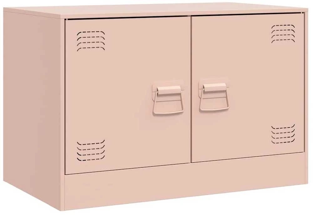 TV staliukas Televizoriaus spintelės, 2vnt., rožinės, 67x39x44cm, plienas