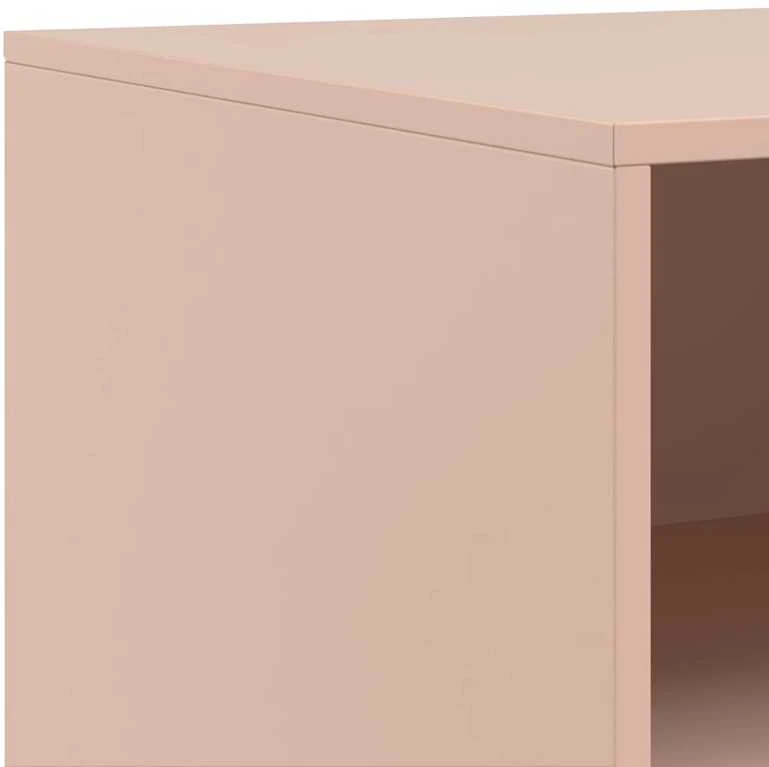 TV staliukas Televizoriaus spintelės, 2vnt., rožinės, 67x39x44cm, plienas