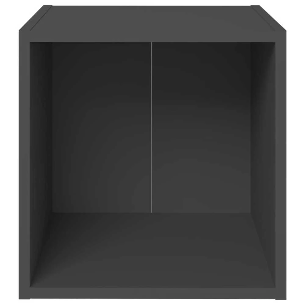 TV staliukas Televizoriaus spintelės, 4vnt., pilkos, 37x35x37cm, MDP