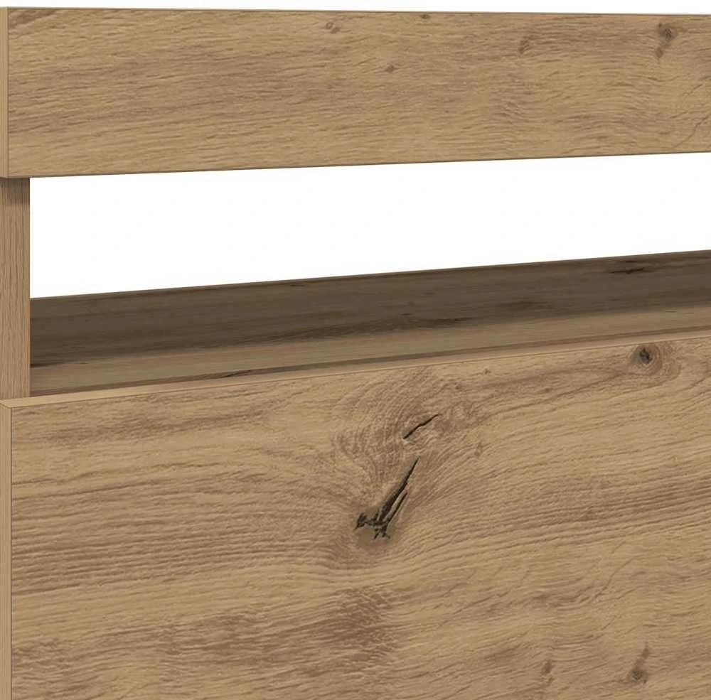 TV staliukas Televizoriaus spintelės su LED, 2vnt., artisano, mediena