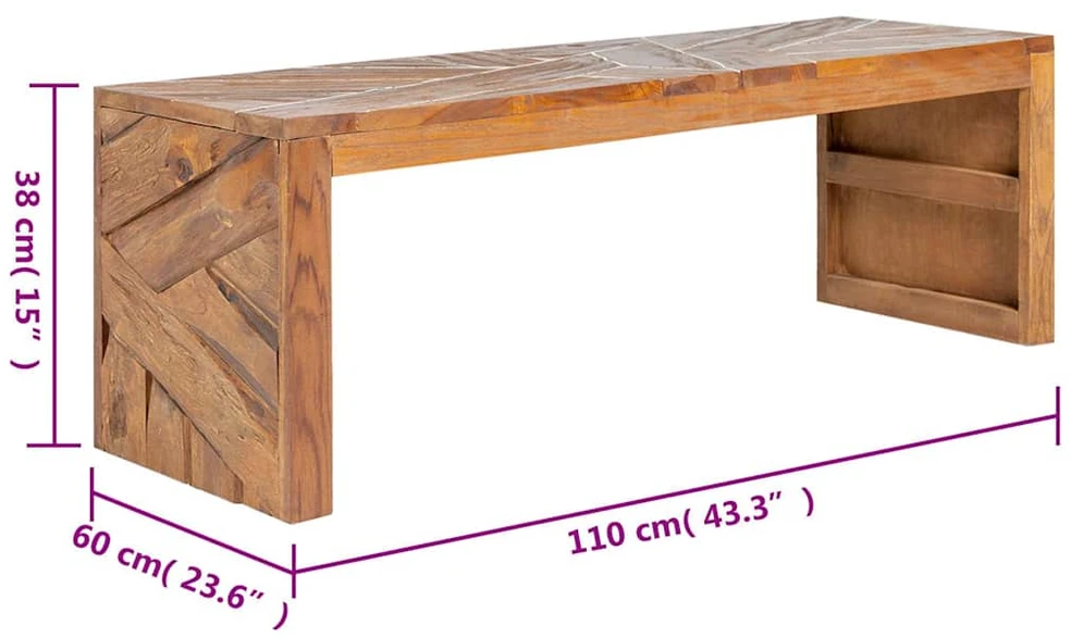 TV staliukas Televizoriaus staliukas, 110x60x38cm, tikmedžio masyvas