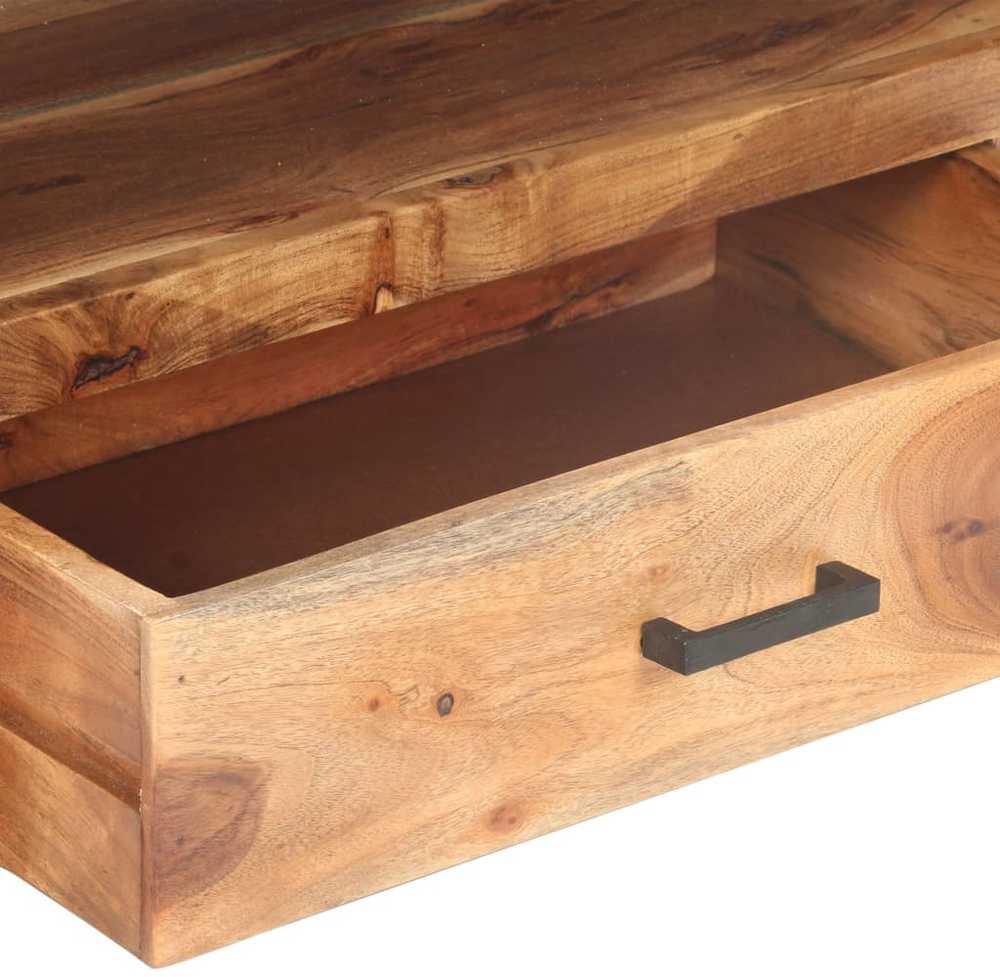 TV staliukas Televizoriaus staliukas, 120x35x45cm, mediena su medaus apdaila
