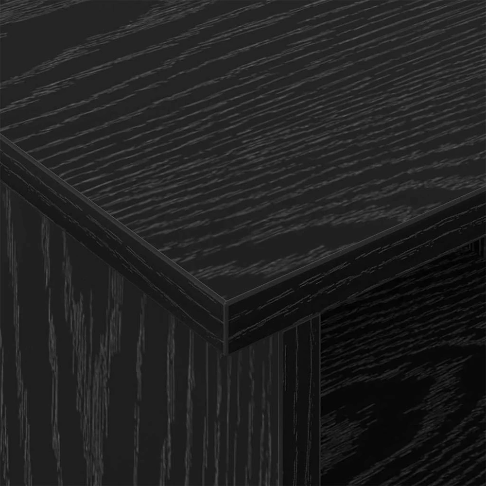 TV staliukas Televizoriaus stovas 100 x 35 x 35 cm Juodas ąžuolas