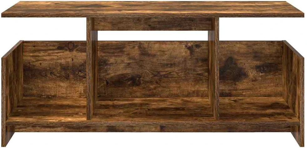 TV staliukas Televizoriaus stovas 102 x 35 x 45 cm Rūkyta ąžuolas