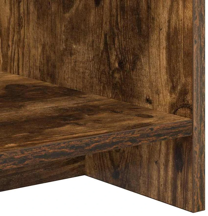 TV staliukas Televizoriaus stovas 102 x 35 x 45 cm Rūkyta ąžuolas