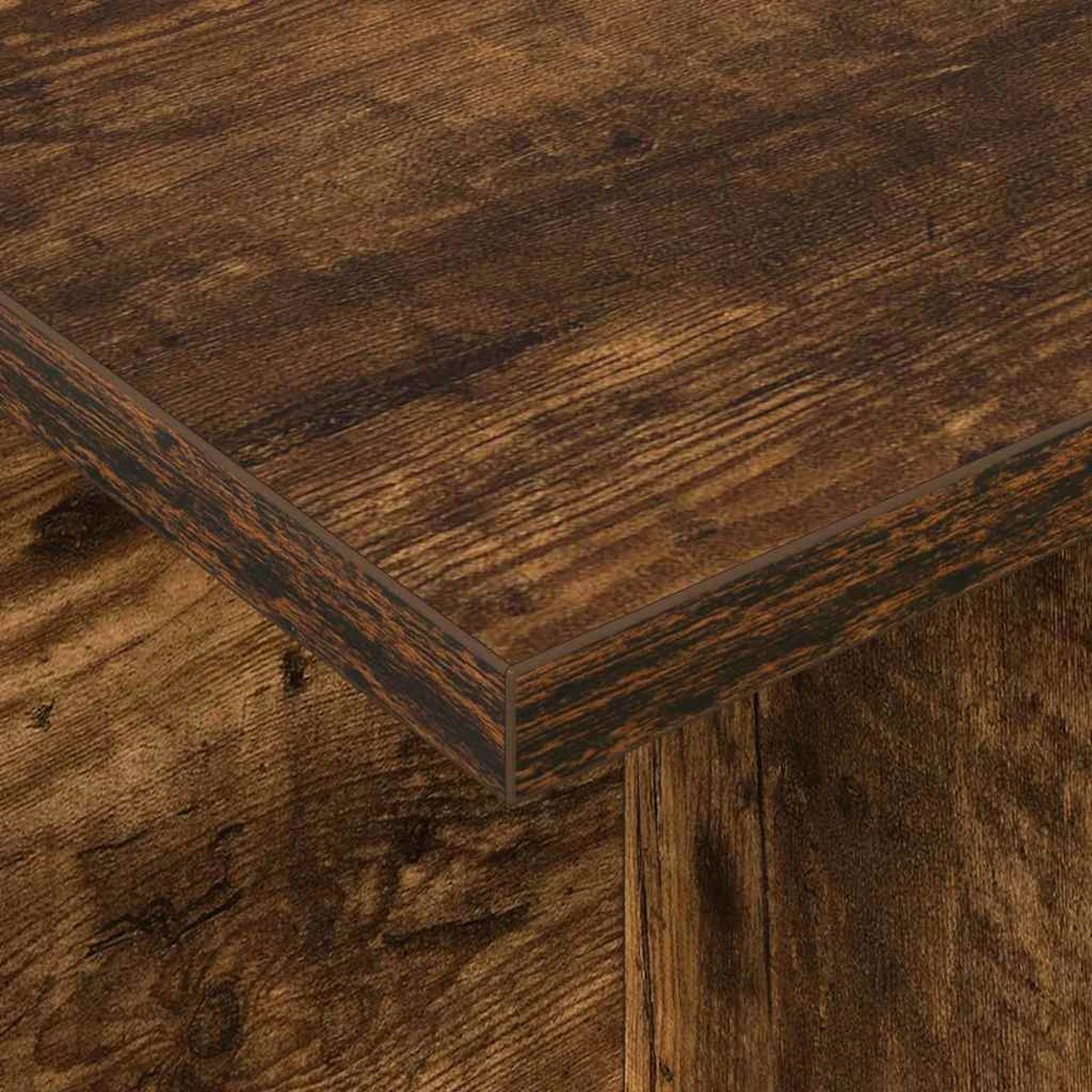 TV staliukas Televizoriaus stovas 102 x 35 x 45 cm Rūkyta ąžuolas