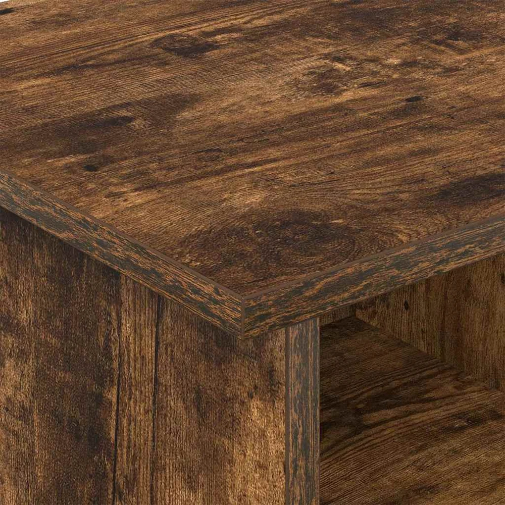 TV staliukas Televizoriaus stovas 68,5 x 35 x 35 cm Rūkyta ąžuolas