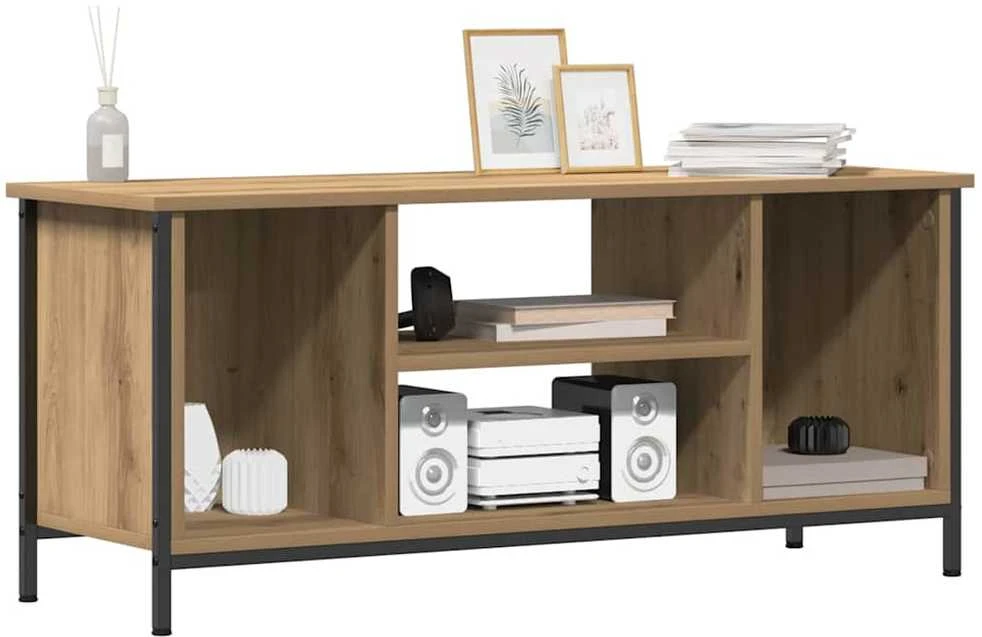 TV staliukas Televizoriaus spintelė 102 x 35 x 45 cm Amatininkų ąžuolas