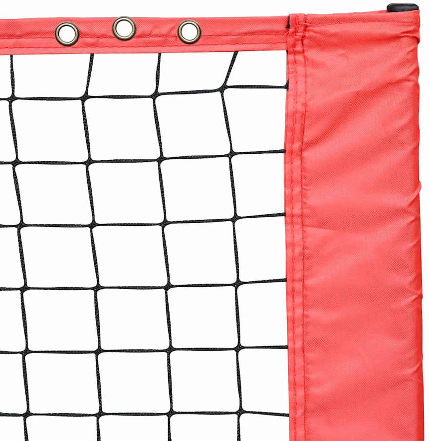 Teniso tinklas Juoda ir raudona 396 x 92 x 87 cm Poliesteris
