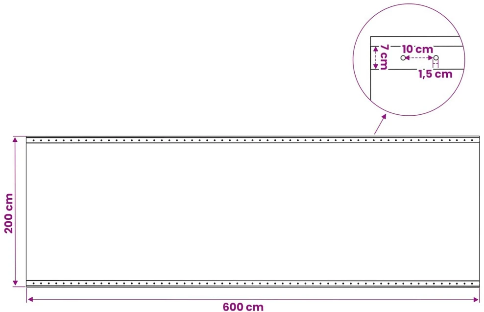 Tent su kilpom 2 vnt. Žalia 2 x 6 m 260 gsm PE