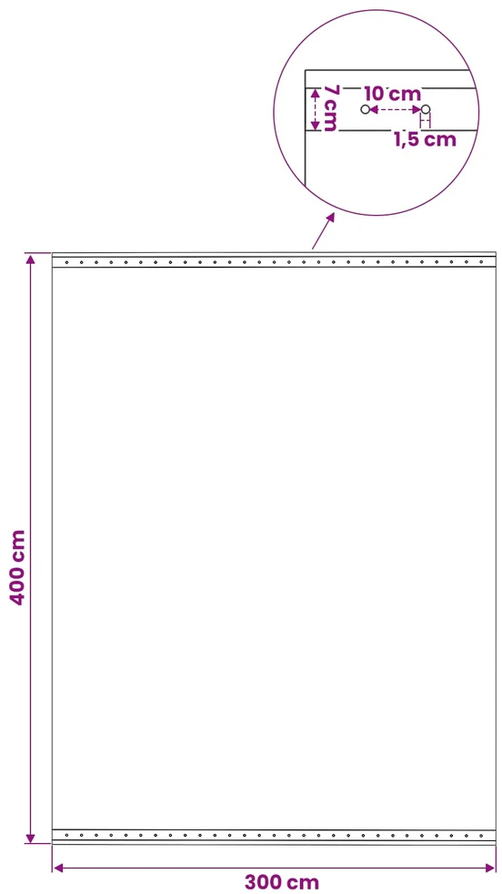 Tent su kilpom 2 vnt. Žalia 4 x 3 m 260 gsm PE