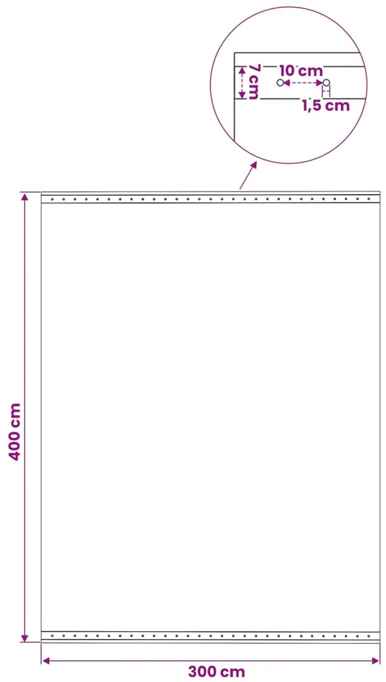 Tent su kilpom 2 vnt. Žalia 4 x 3 m 260 gsm PE