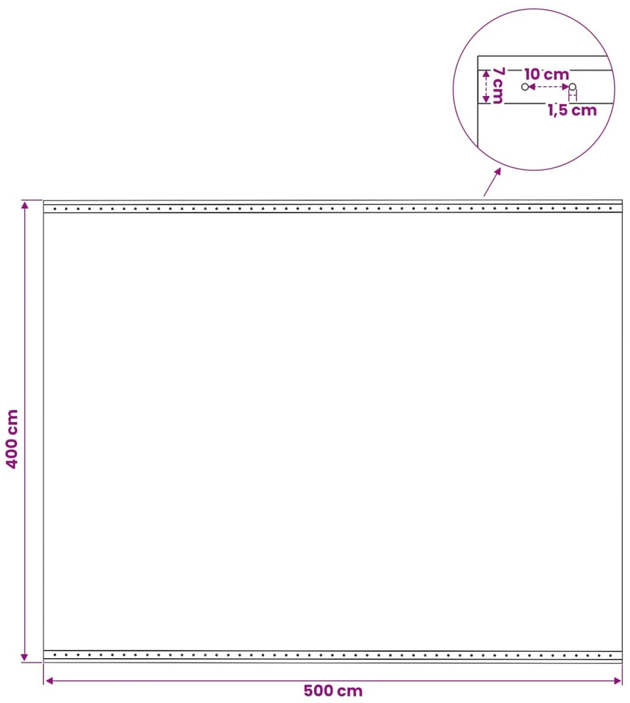 Tent su kilpom 2 vnt. Žalia 4 x 5 m 260 gsm PE