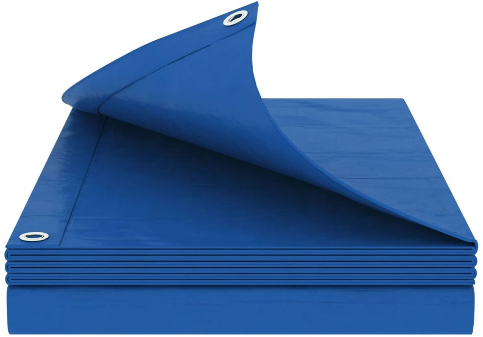 Tent su kilpom Mėlyna 6 x 12 m 260 gsm PE