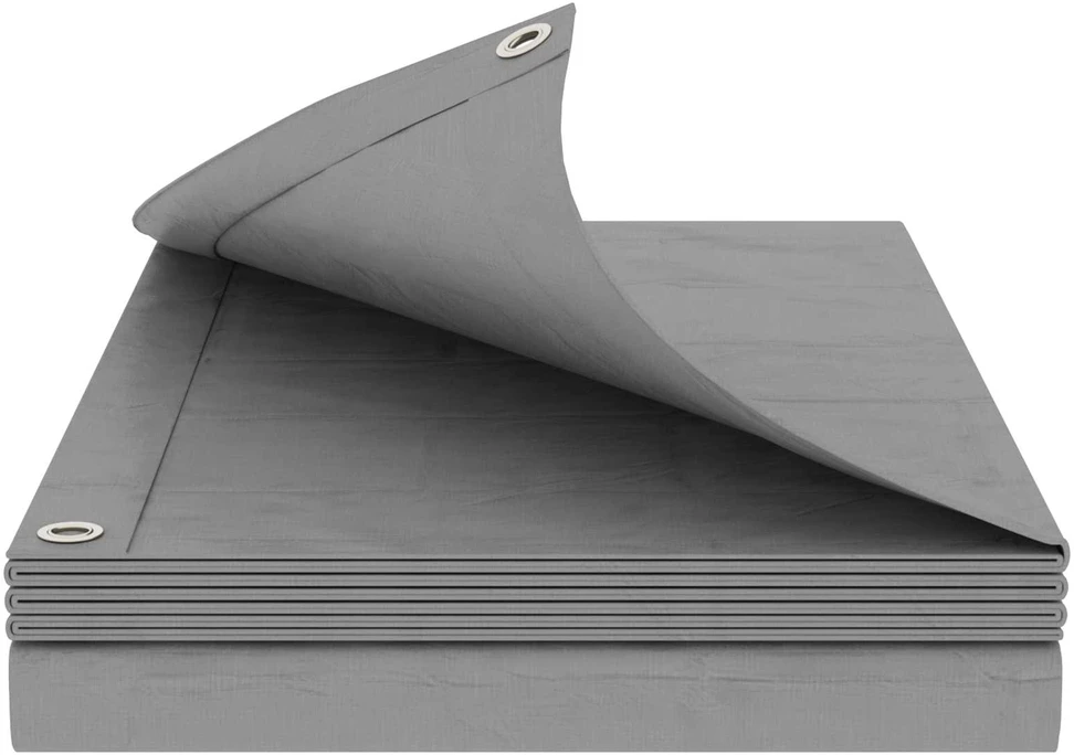 Tent su kilpom Šviesiai pilka 2 x 3 m 260 gsm PE