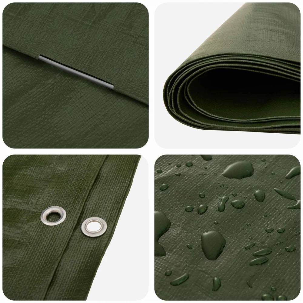 Tent su kilpom Žalia 3 x 3 m 260 gsm PE