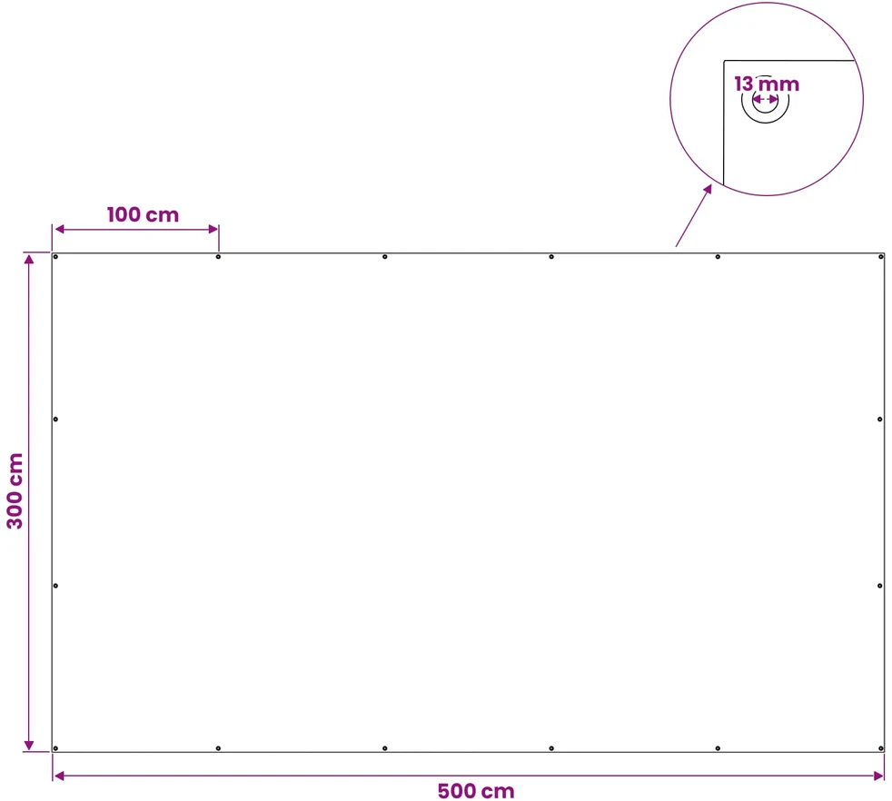 Tent su kilpom Žalia 3 x 5 m 180 gsm PE