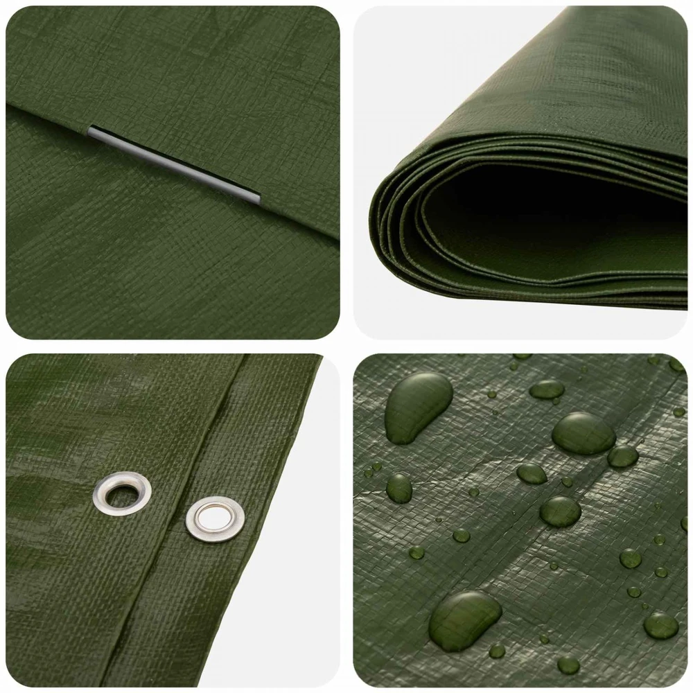 Tent su kilpom Žalia 4 x 5 m 180 gsm PE