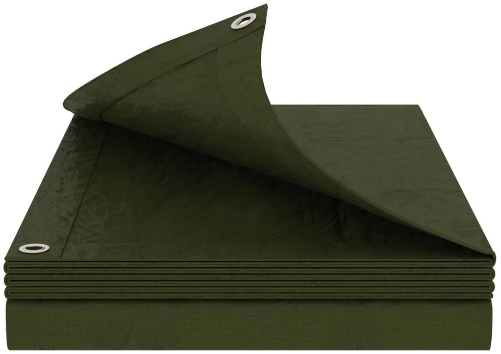 Tent su kilpom Žalia 4 x 5 m 260 gsm PE