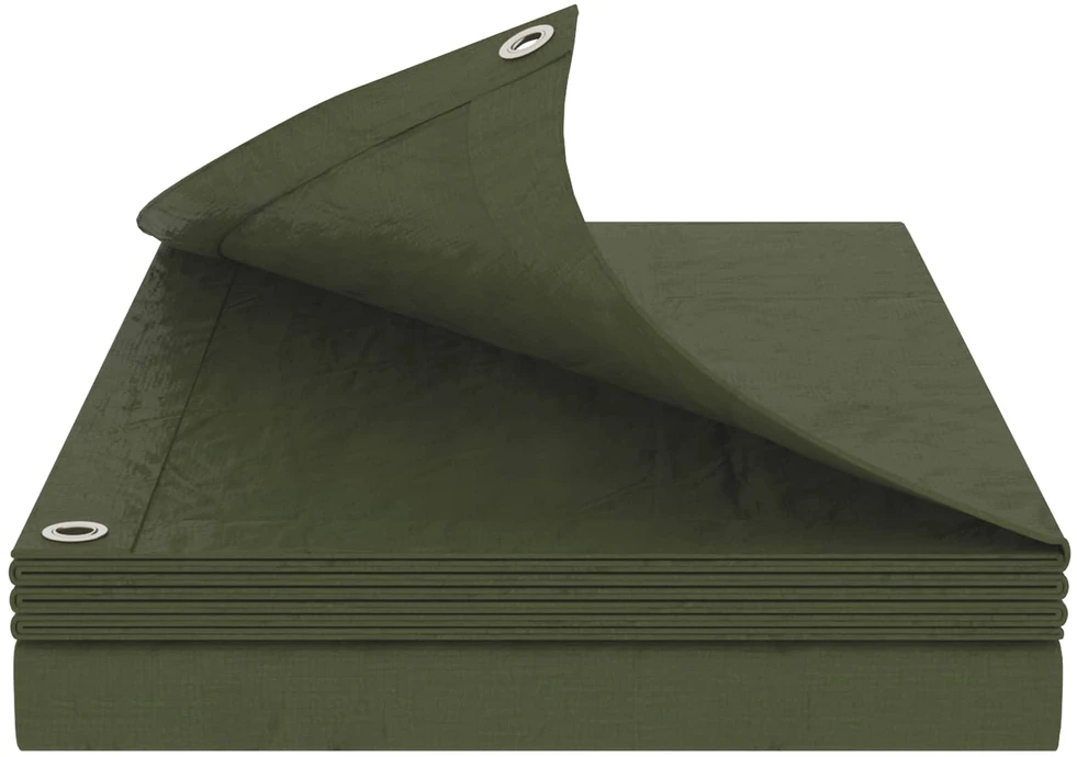 Tent su kilpom Žalia 8 x 12 m 90 gsm PE