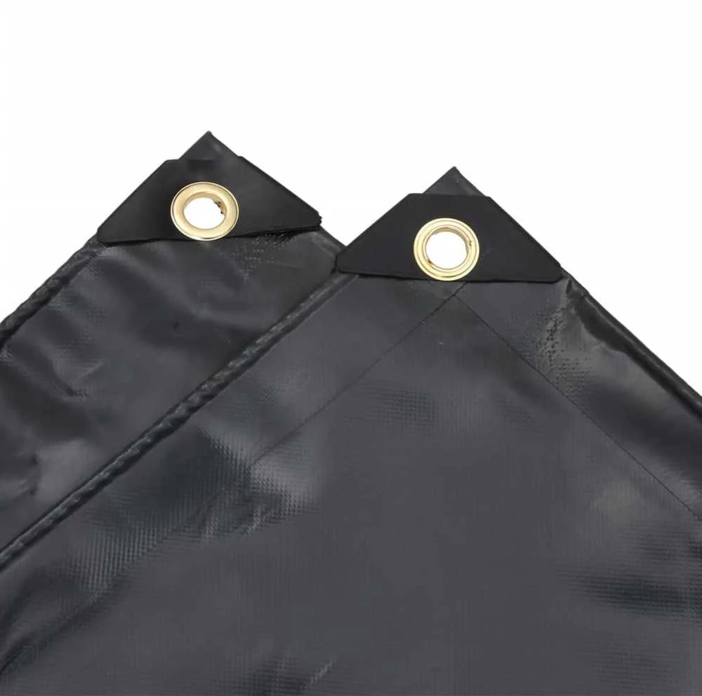 Tentas, antracito spalvos, 3,5x5m, 600g/m²