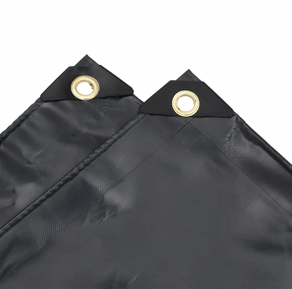 Tentas, antracito spalvos, 3x6m, 600g/m²