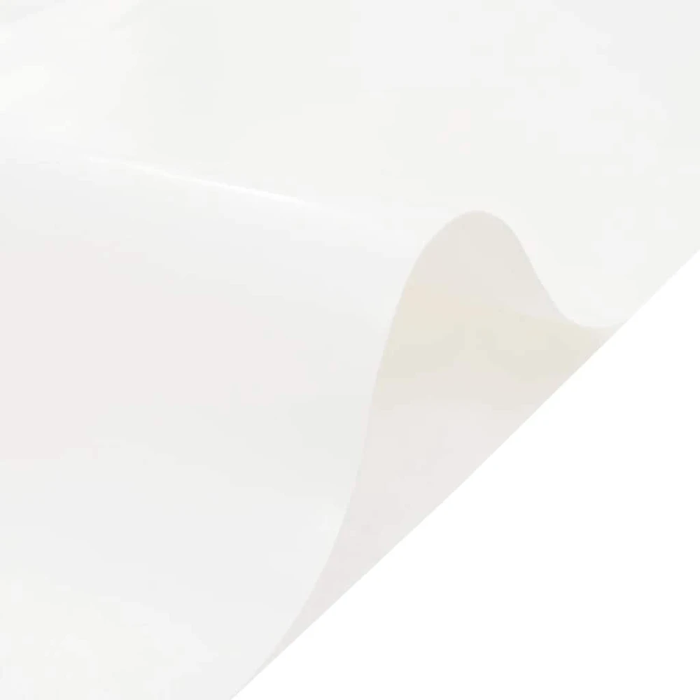 Tentinis audinys 650g / m² Balta 1,5 x 10 m Drobė su PVC danga