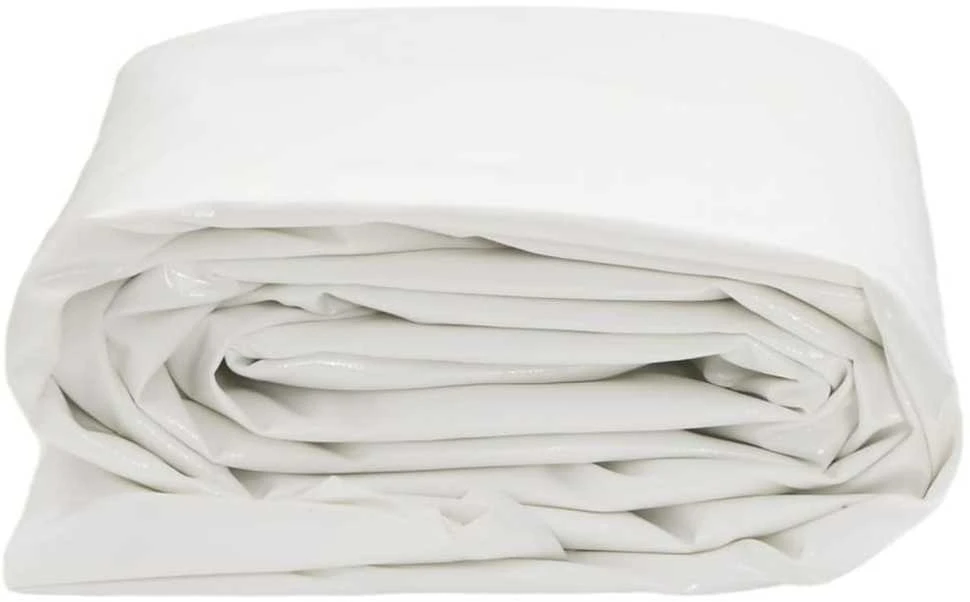 Tentas, baltos spalvos, 3x6m, 650g/m²