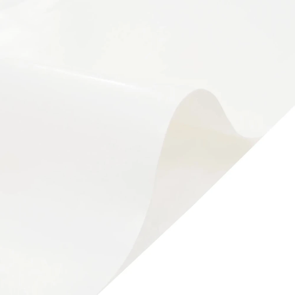Tentinis audinys 650g / m² Balta 4 x 4 m Drobė su PVC danga