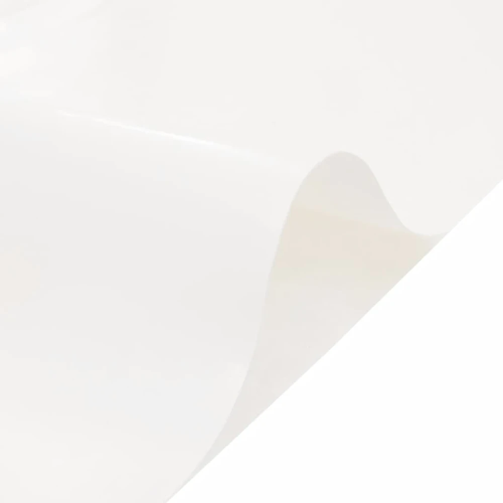 Tentinis audinys 650g / m² Balta 4 x 6 m Drobė su PVC danga