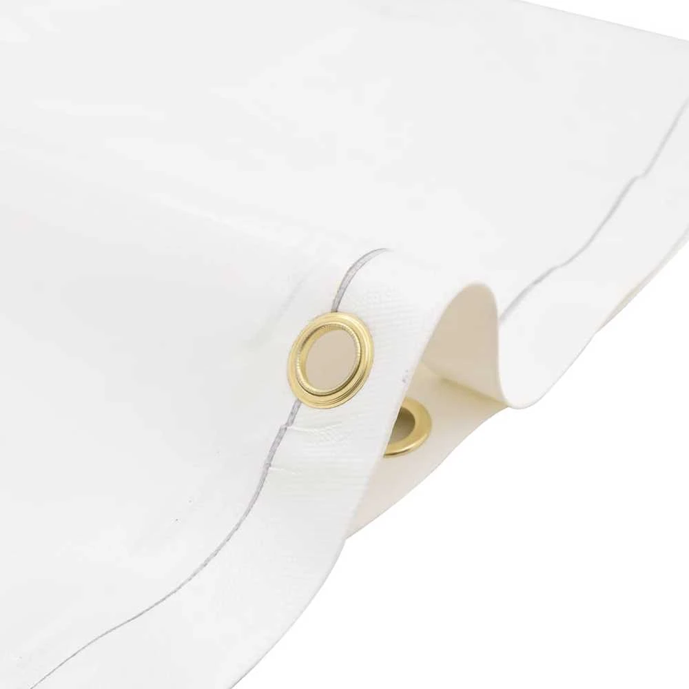 Tentas, baltos spalvos, 5x6m, 650g/m²