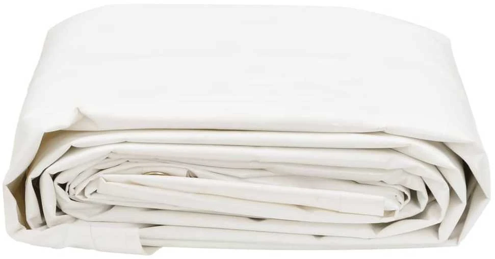 Tentas, baltos spalvos, 5x6m, 650g/m²