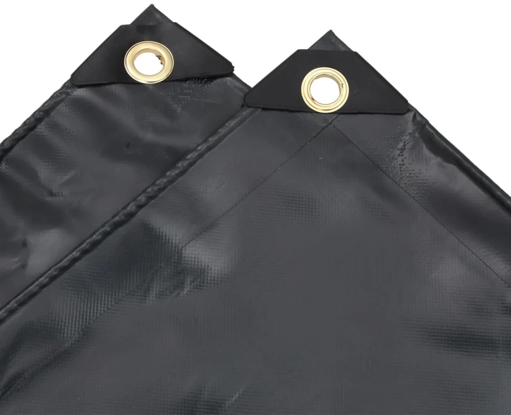 Tentas, juodos spalvos, 1,5x2,5m, 650g/m²