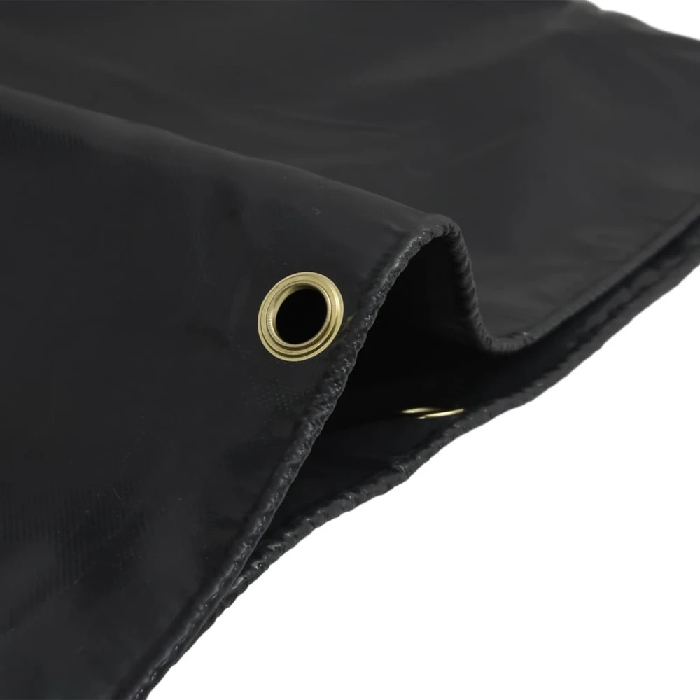 Tentas, juodos spalvos, 5x5m, 600g/m²