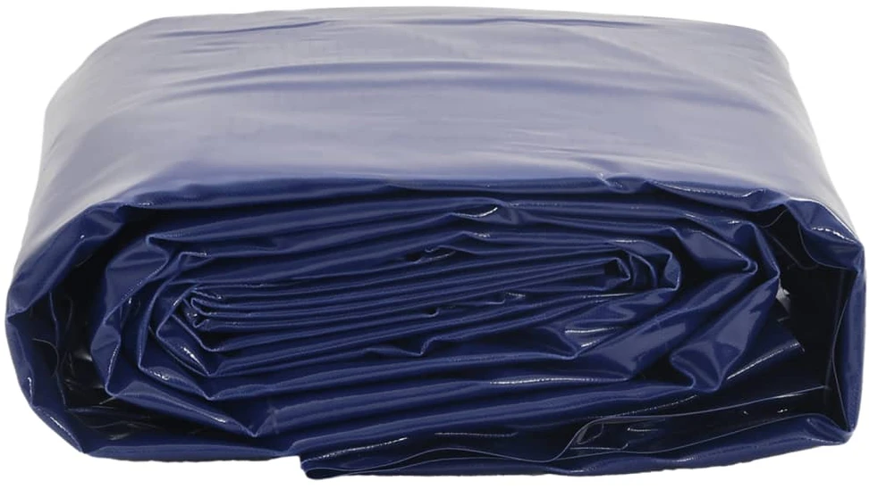 Tentinis audinys 650g / m² Mėlyna 1,5 x 20 m Drobė su PVC danga