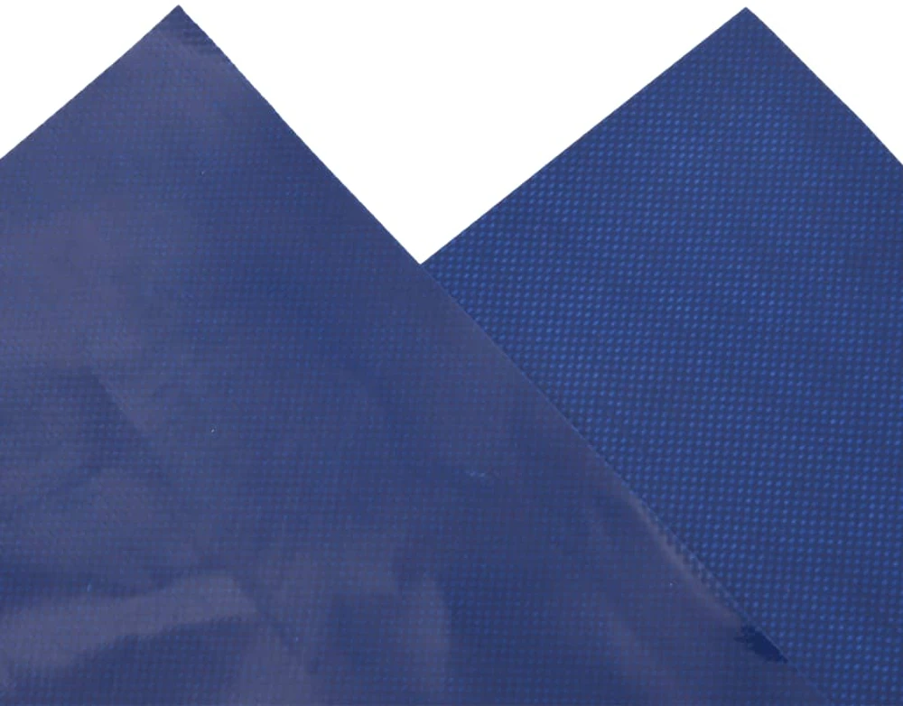 Tentinis audinys 650g / m² Mėlyna 1,5 x 6 m Drobė su PVC danga