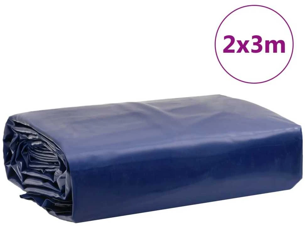 Tentas, mėlynos spalvos, 2x3m, 650g/m²