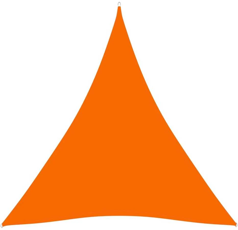 Tentas nuo saulės, oranžinė, oksfordo audinys, 3,6x3,6x3,6m