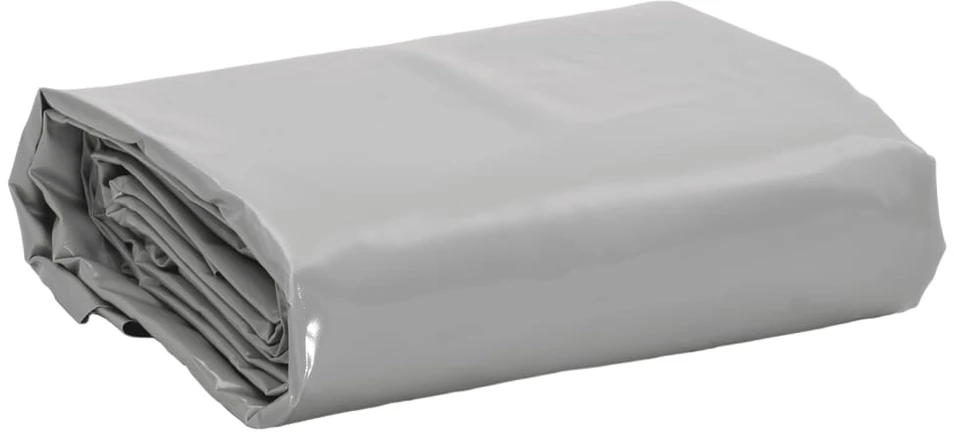 Tentinis audinys 650g / m² Pilka 1,5 x 20 m Drobė su PVC danga