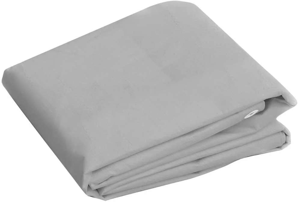 Tentas, pilkos spalvos, 3x4m, 260g/m²