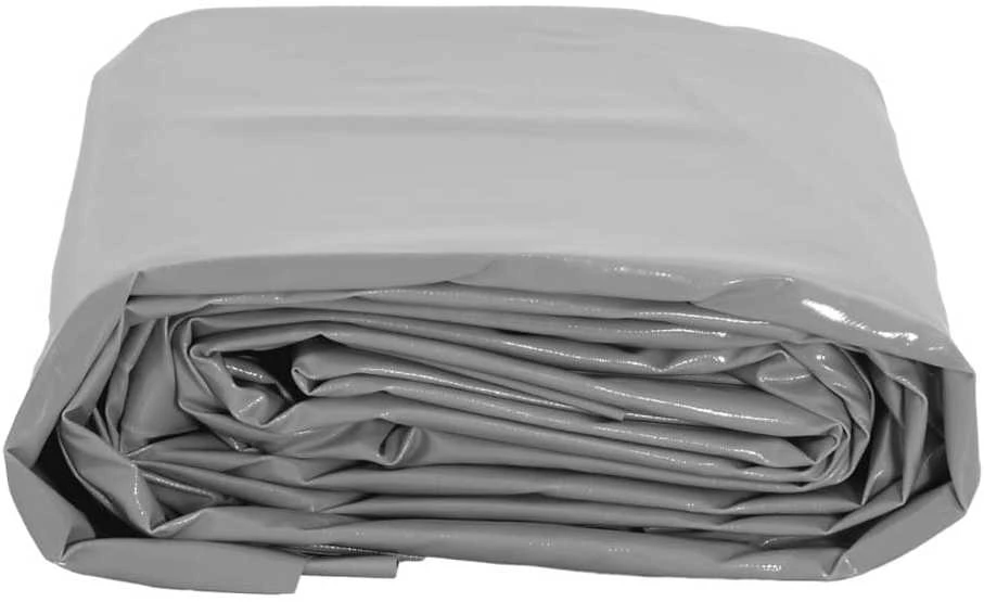 Tentas, pilkos spalvos, 3x5m, 650g/m²