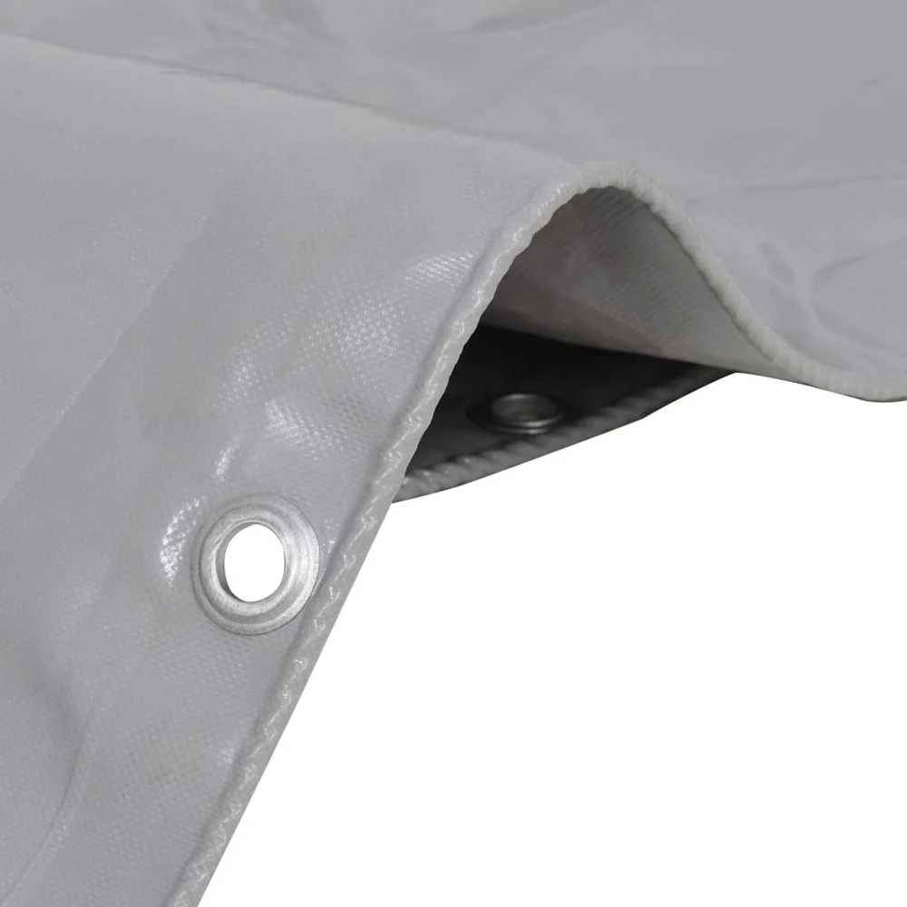 Tentas, pilkos spalvos, 3x6m, 650g/m²