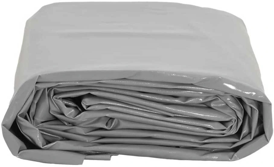 Tentas, pilkos spalvos, 4x4m, 650g/m²