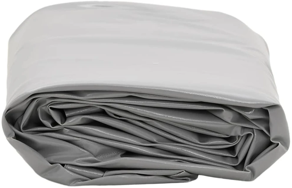 Tentas, pilkos spalvos, 5x8m, 650g/m²