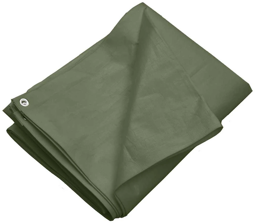 Tentas, žalios spalvos, 4x6m, 260g/m², HDPE