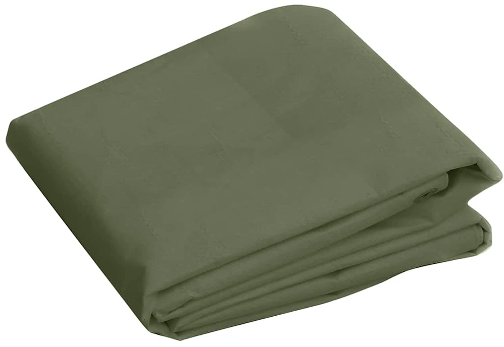 Tentas, žalios spalvos, 6x10m, 260g/m², HDPE