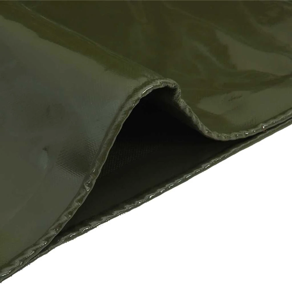 Tentinis audinys 650g / m² Alyvuogių žalia 4 x 8 m