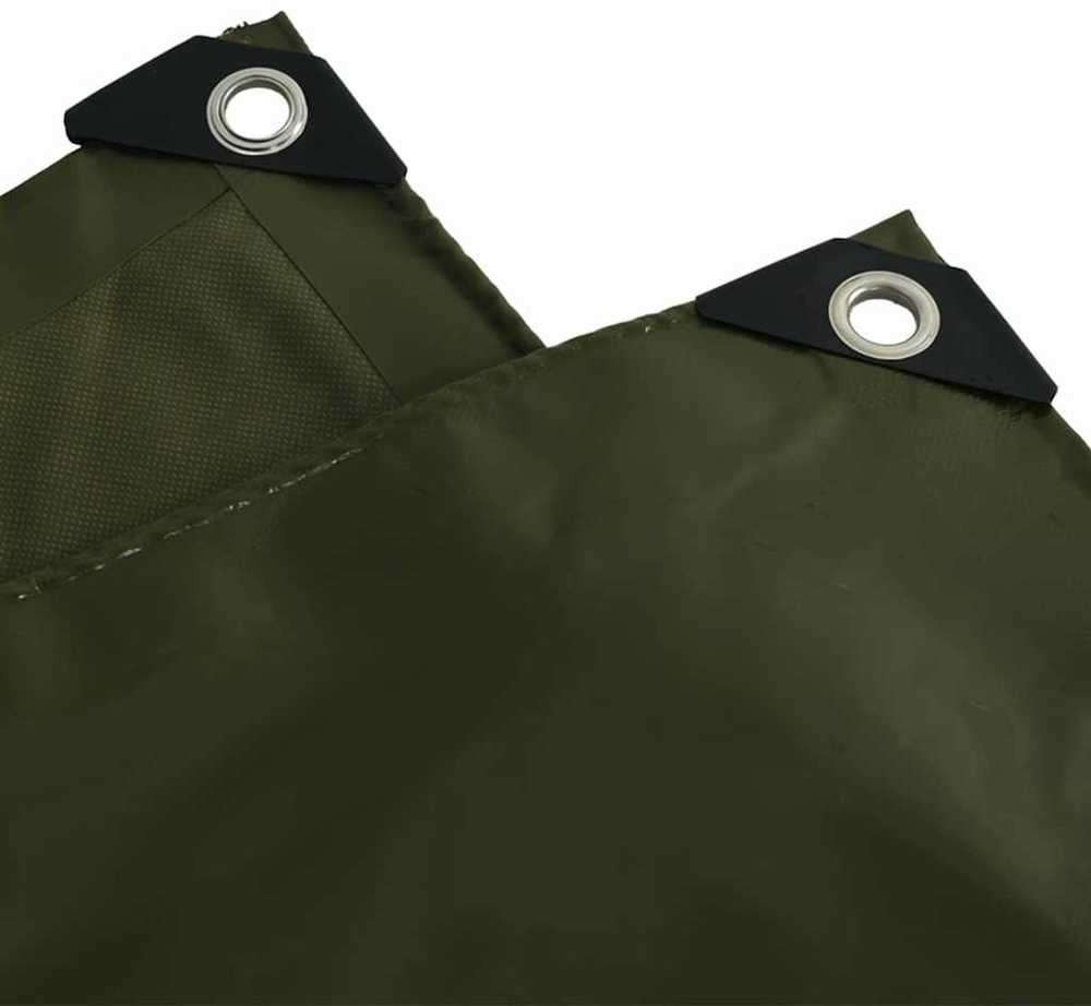 Tentinis audinys 650g / m² Alyvuogių žalia 2 x 3 m